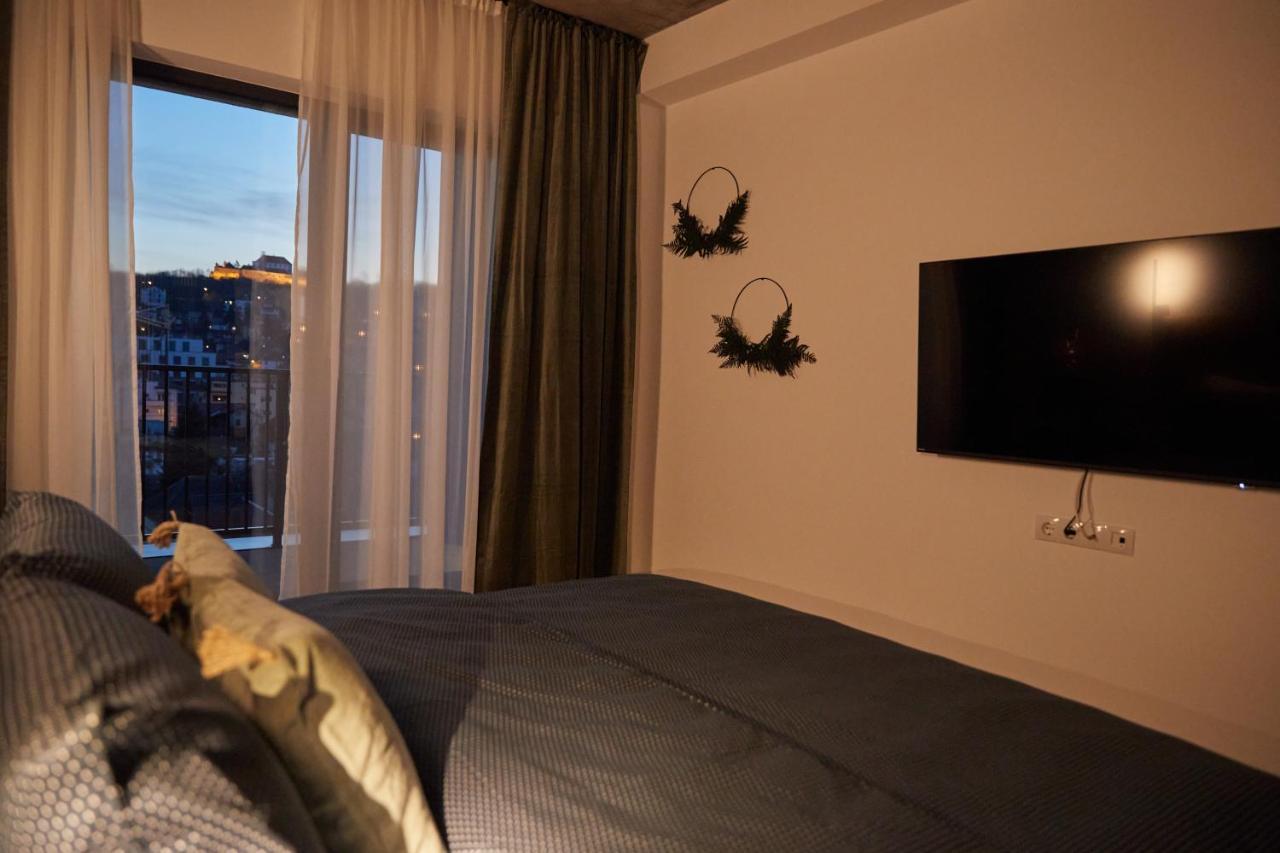 Quiboo Cosmopolit Daire Braşov Dış mekan fotoğraf